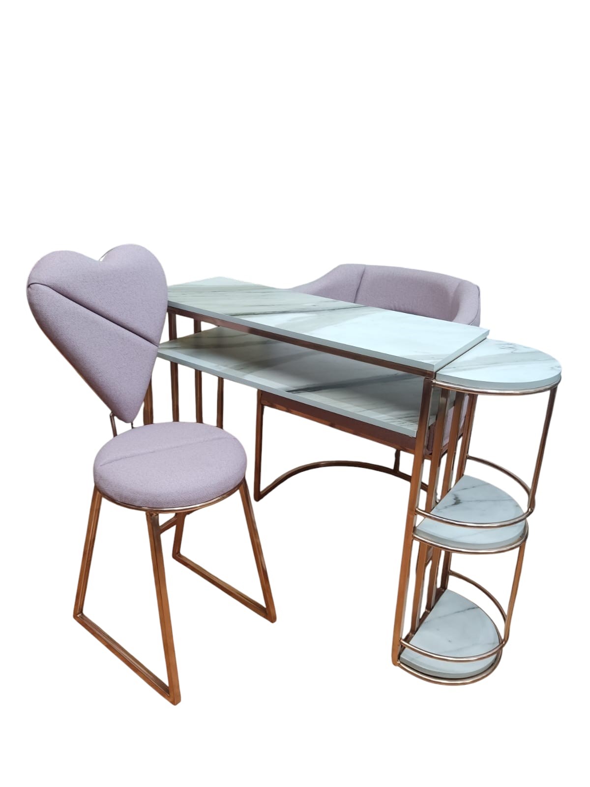 Mesa Carrara Rose